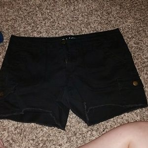 Black shorts